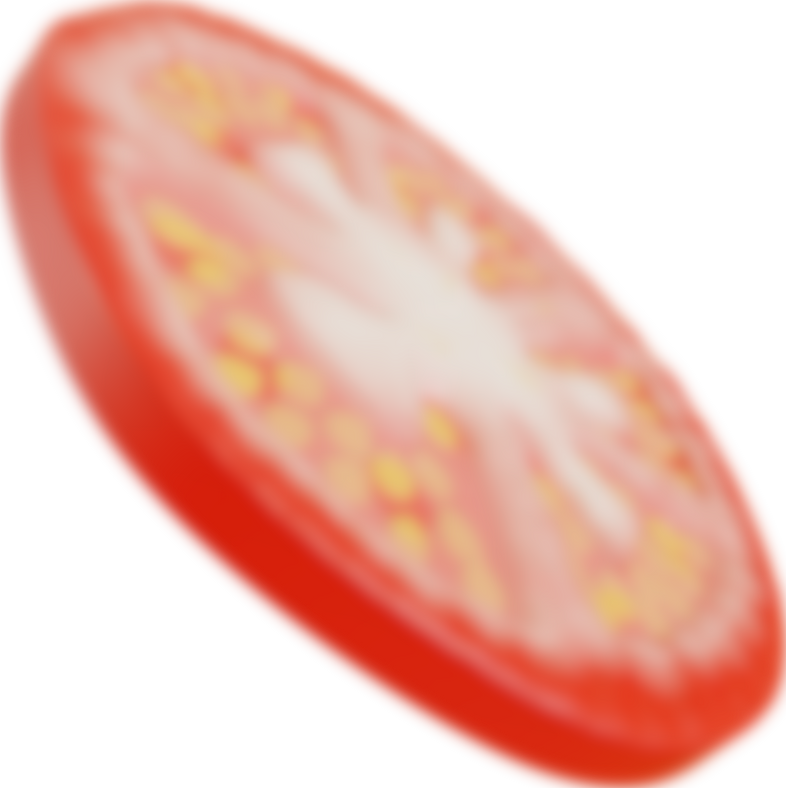 Tomato Slice Illustration