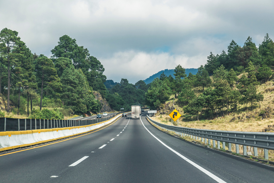 Highway Mexico City-Acapulco